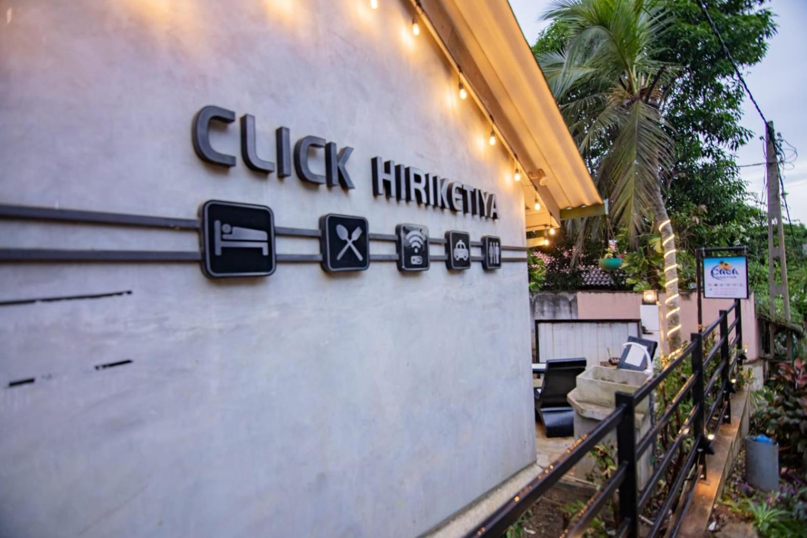 Hotel Click Hiriketiya à Dikwella Extérieur photo